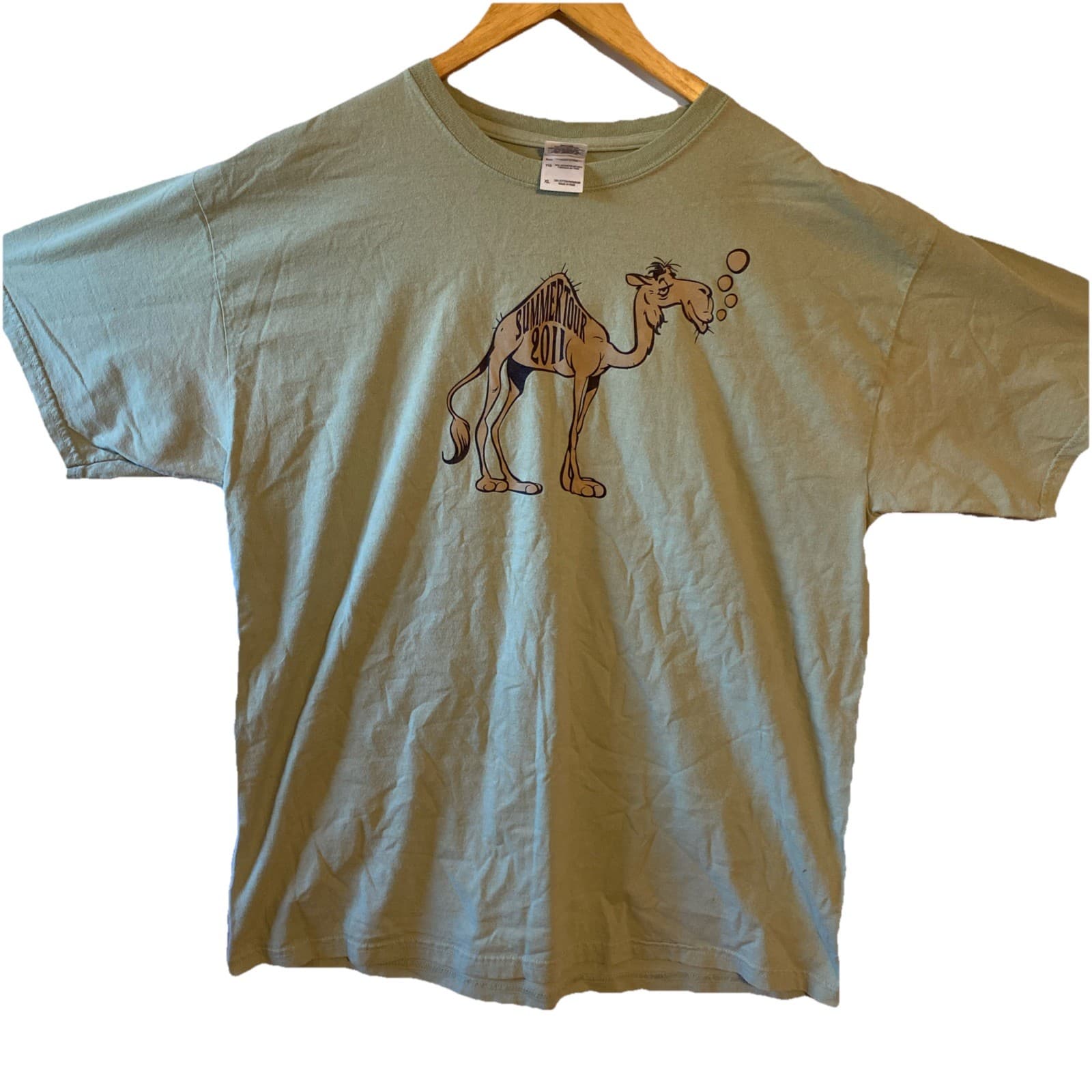 Phish Summer Tour 2011 Green T-shirt Size XL 2