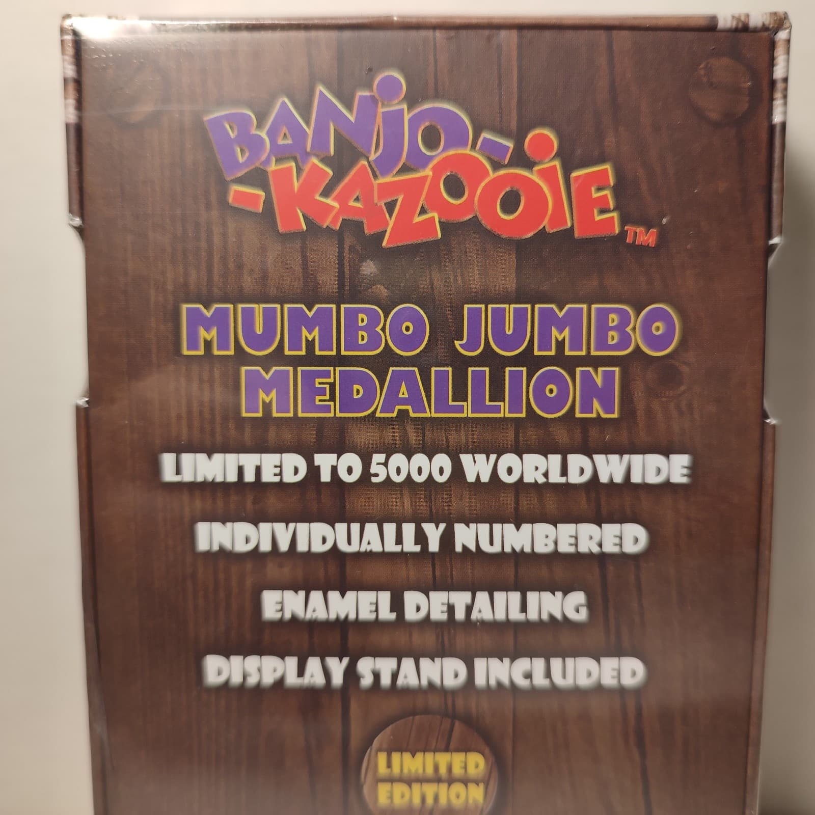 Banjo Kazooie Mumbo Jumbo & Jiggy Piece Metal Medallions Figurines Set Of 3 3