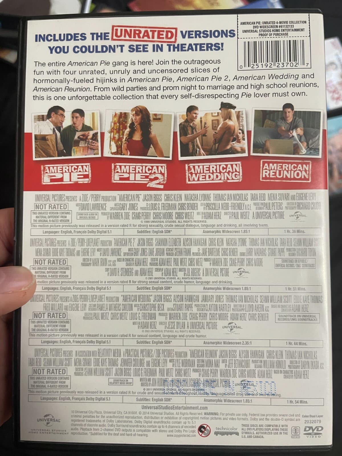 American Pie 4 movie collection DVD 2
