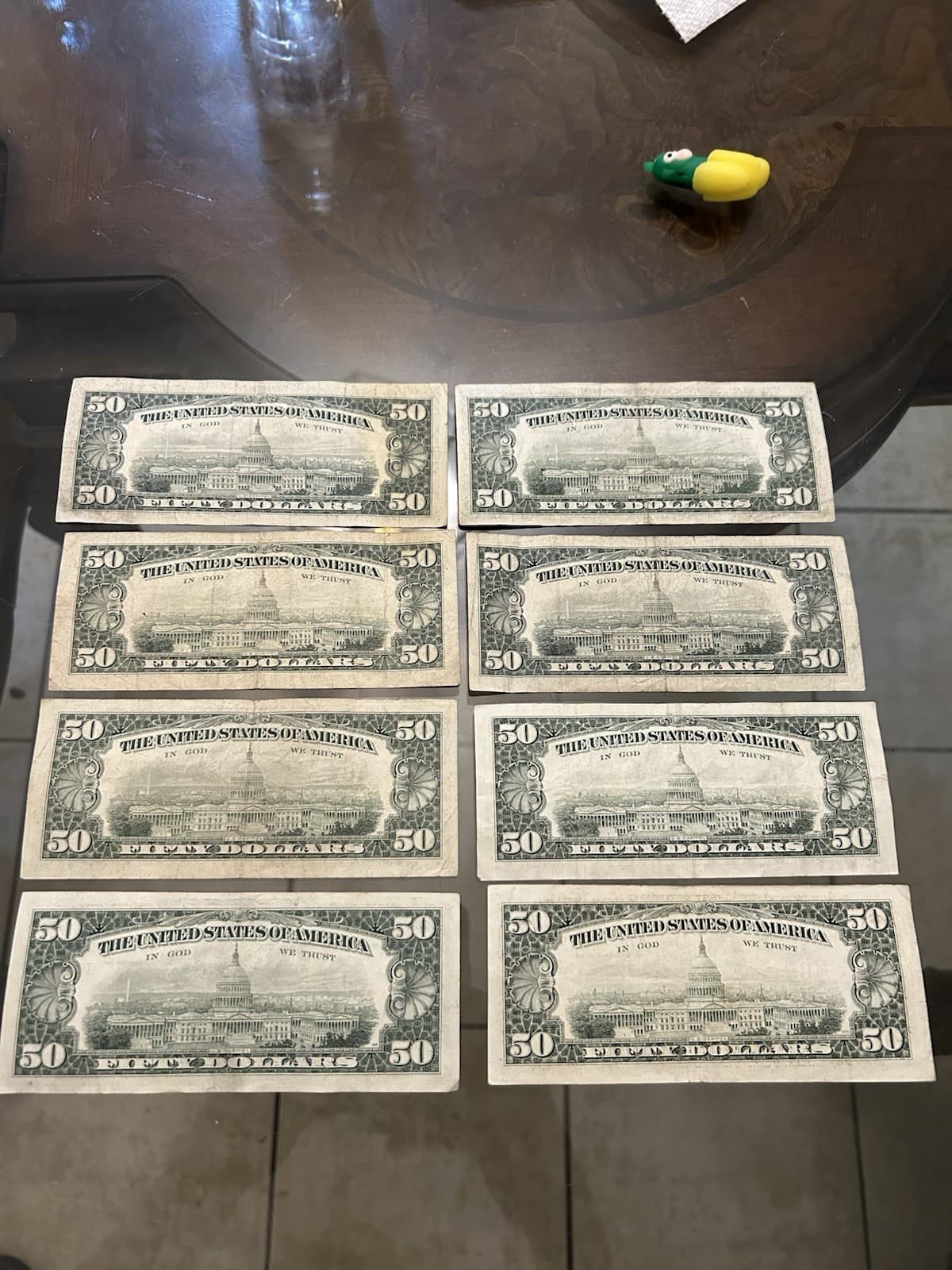 3 -1977- $50 -2- 1981 $50 - 2-1990 $50-  1-1993 $50 2