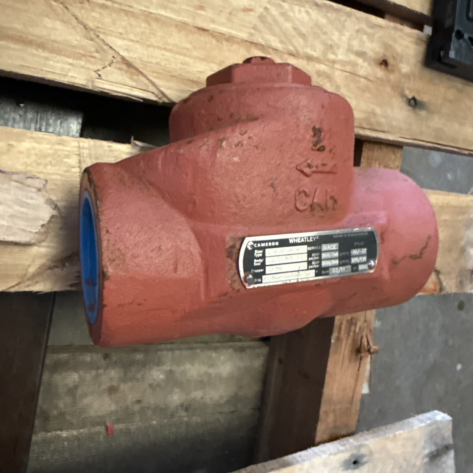 2” Cam Wheatley Check Valves Nace New Surplus