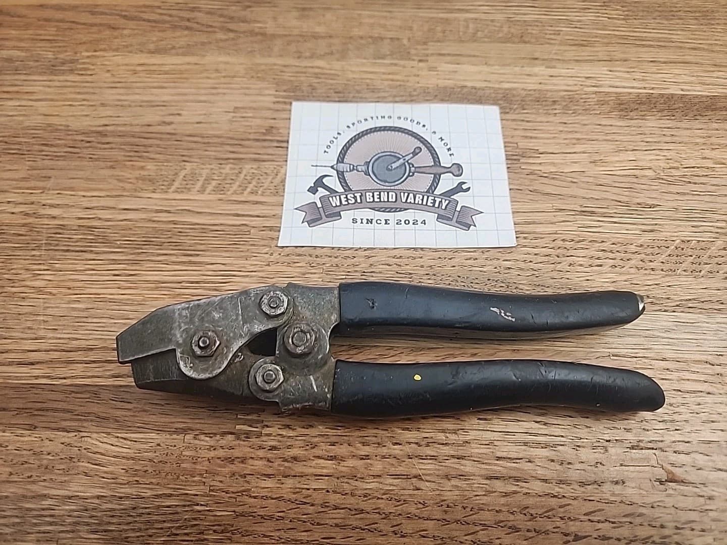 Rusty - MALCO Hand Notcher N-1 HVAC Sheet Metal Made in USA Blue 2