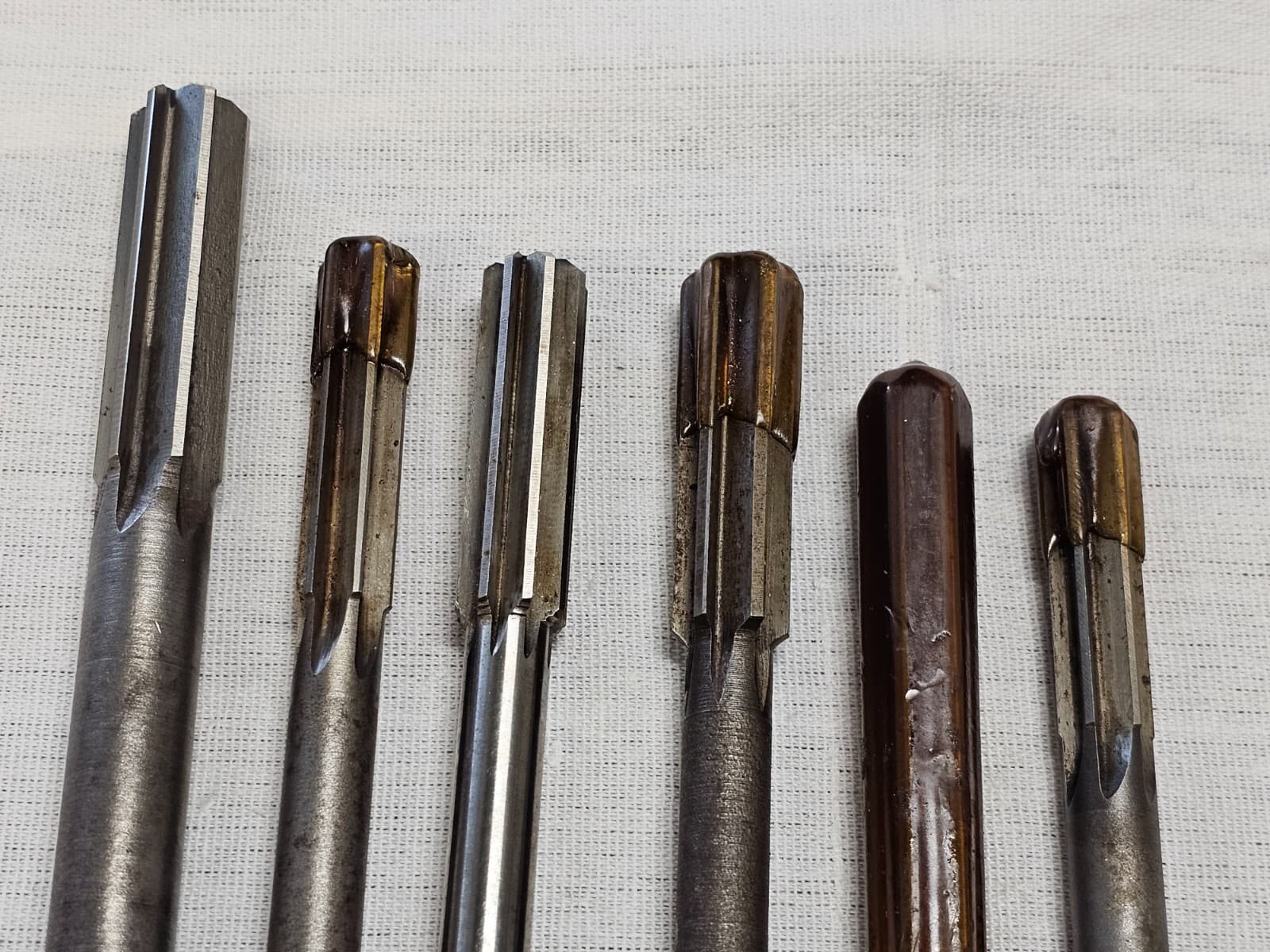 Butterfield Union BTC 15/32" 1/2 19/32 HS Morse Taper Reamer Straight 6 8 Flute 3