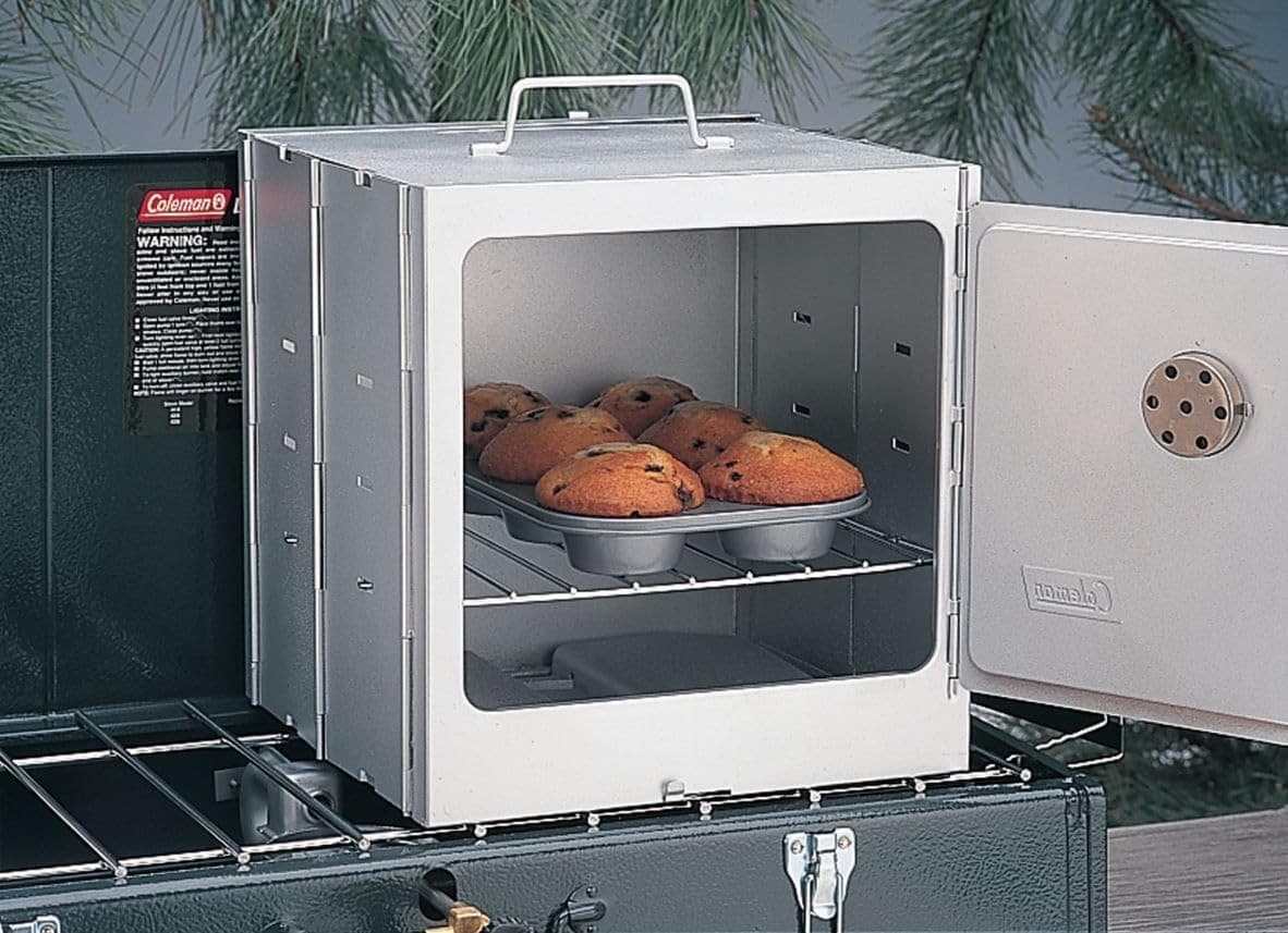 Portable Camping Oven Aluminum Foldable Stove Top Bakes & Roasts for Outdoors 5