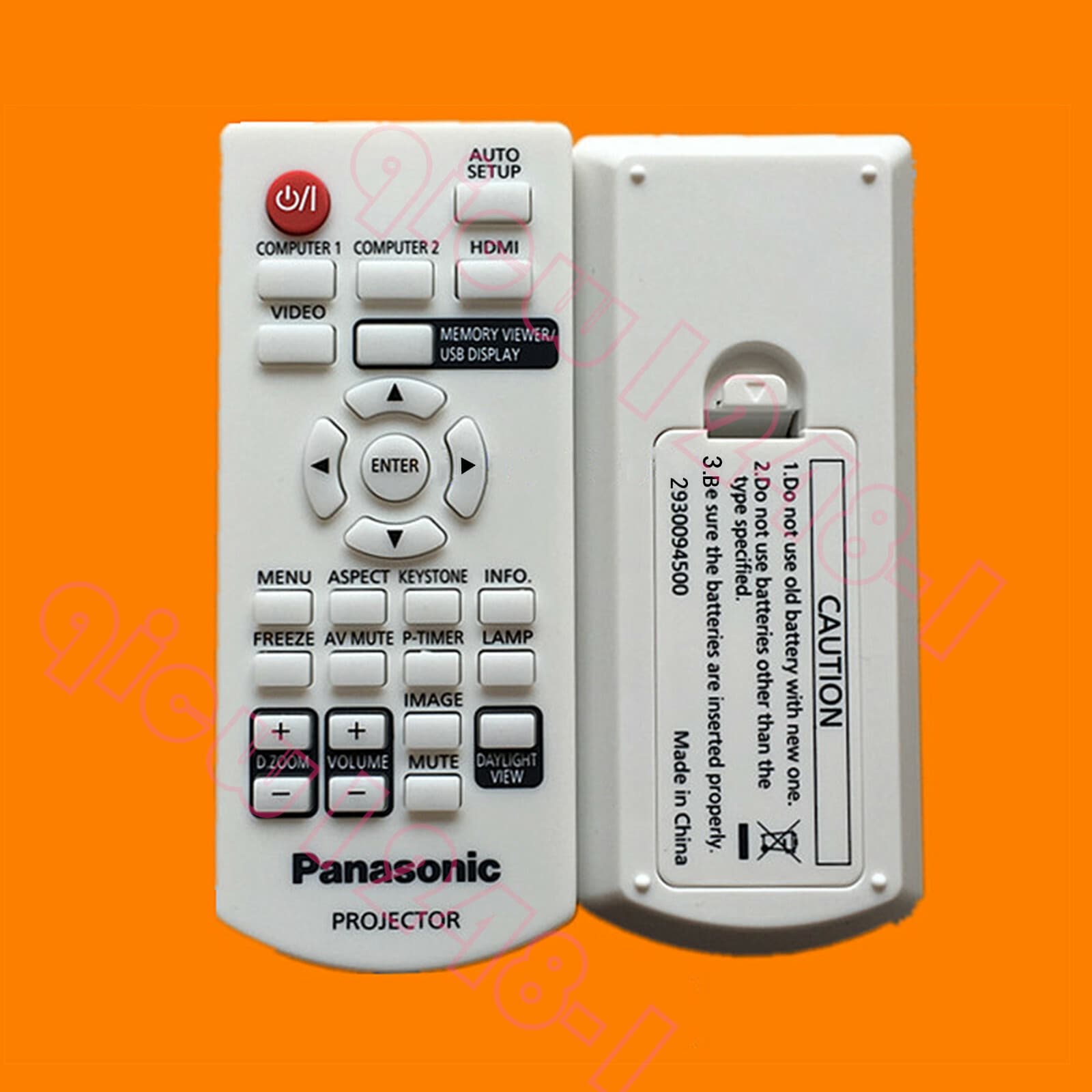 Projector remote control for Panasonic PT-VW530 PT-VX410Z PT-VX420 PT-VX42Z