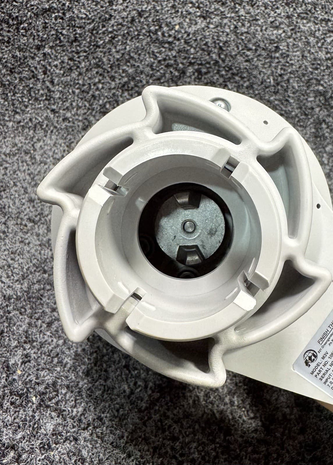 Finish Thompson M3V-115V Drum Pump Motor 7/8 hp 106655 5