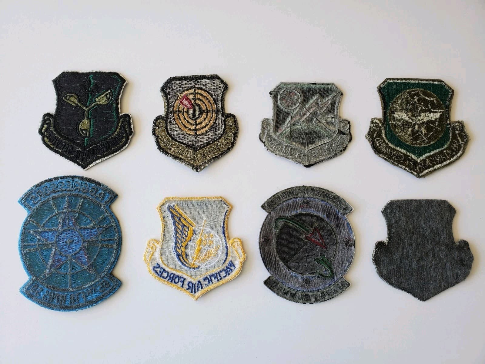 (8) U.S. Air Force (USAF) Embroidered Patches 6