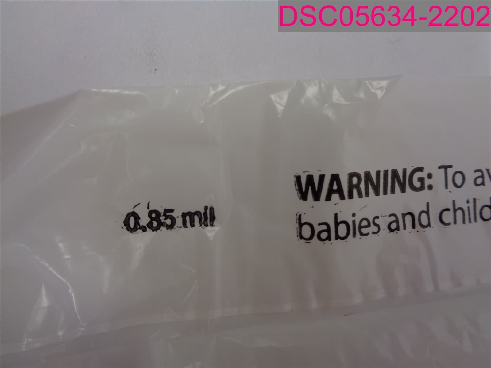 QTY=500; BELK Plastic Shopping Bags 16"x3"x22" White 0.85mil #311688-01 4