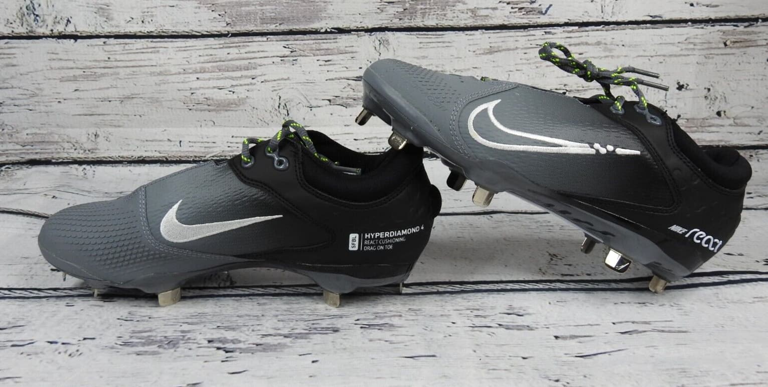 Nike Hyperdiamond 4 Elite Softball Cleats - Womens Size 8.5 - NEW 3