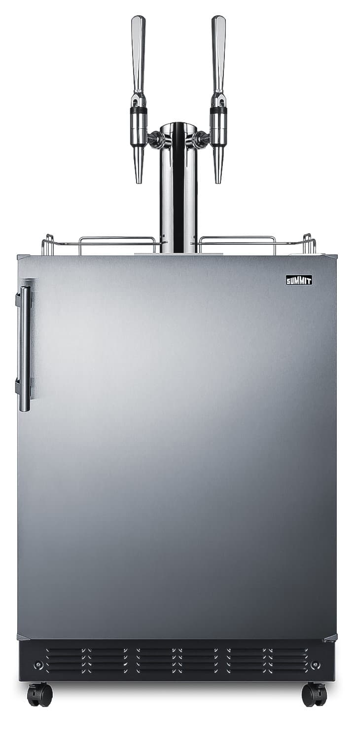 Summit SBC7BRNCF2 24"W 5.3 Cu. Ft. - Stainless Steel