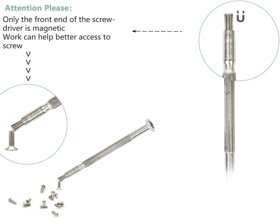 11PCS Small Precision Screwdriver Set Mini Screw Driver Set Kit 6 Different Size 6