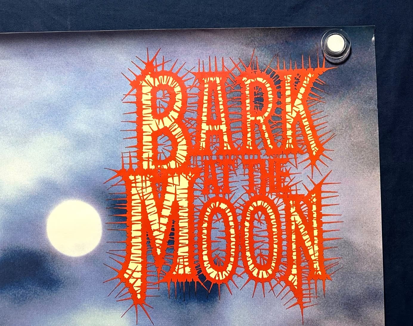 RARE!! 🔥OZZY OSBORNE "Bark At The Moon" RECORD STORE PROMO POSTER unused 36x36 3