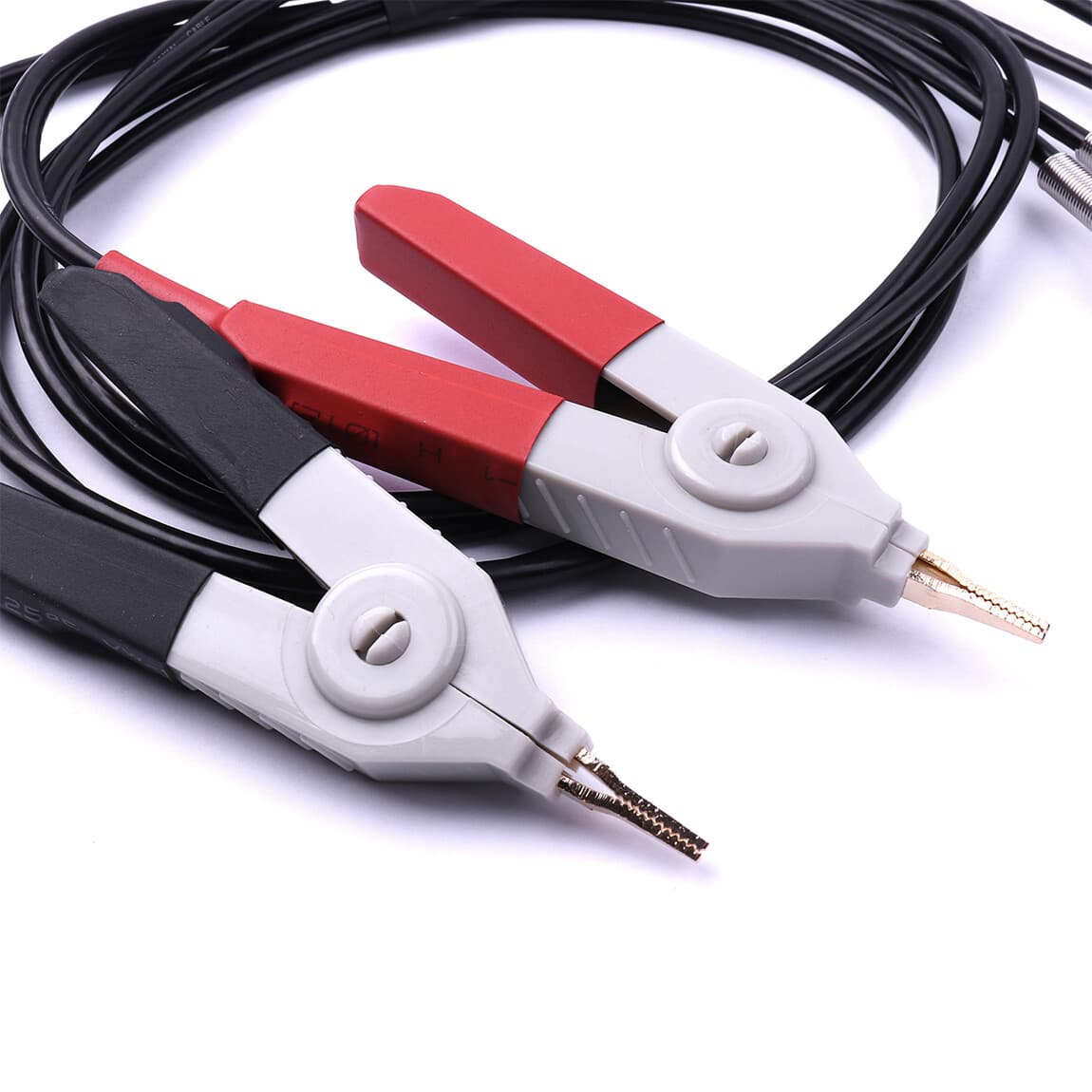 1/2/5/10x Kelvin Clip Tester Probe Lead Clip Cable With 4 BNC LCR Meter Terminal 6