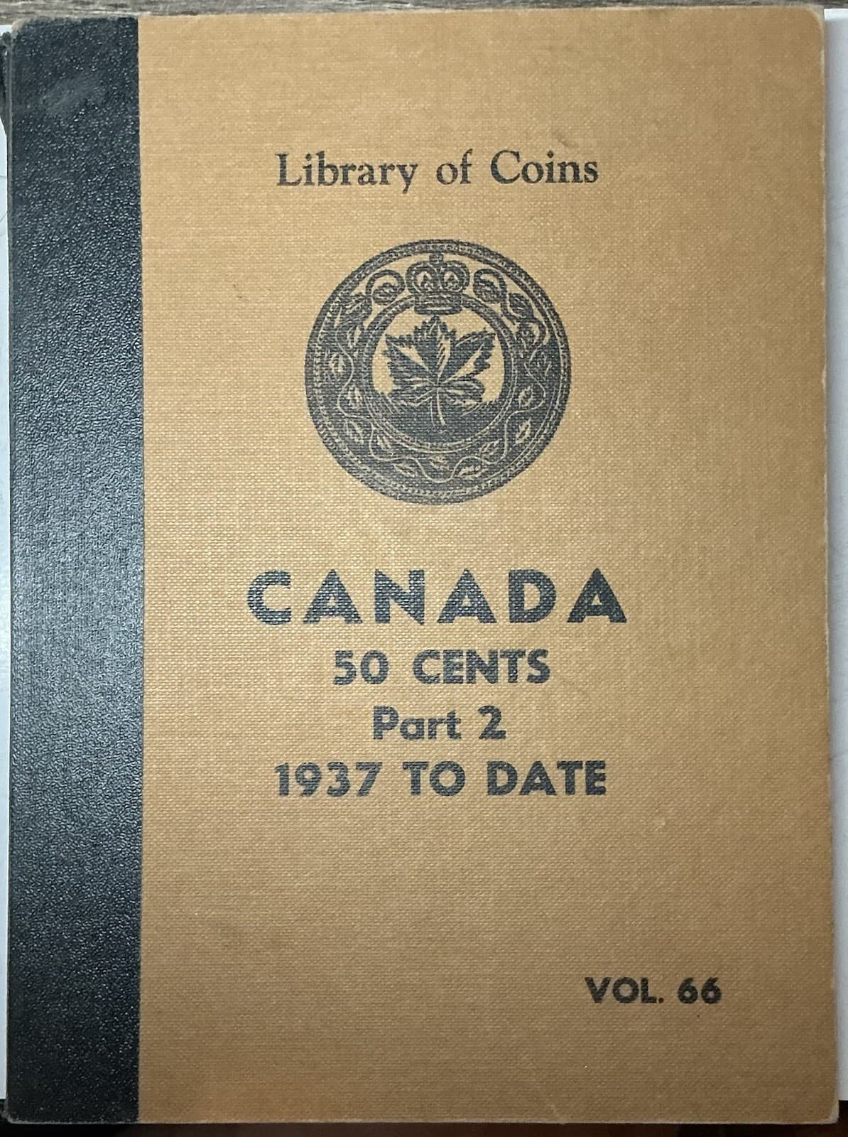 Library of Coins CANADA 50 CENTS Part 2. 1937 TO DATE 3 Coins Missing .80 Silver