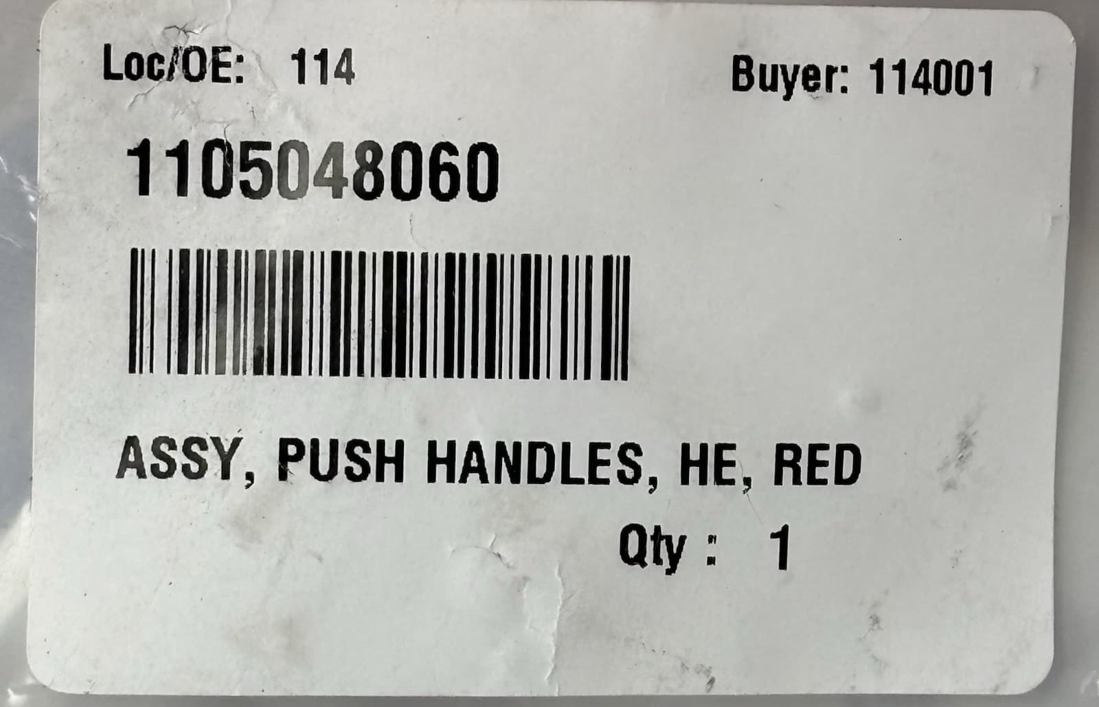 Push Handle Assembly For Stryker Medical Prime X  X-ray Stretcher 2