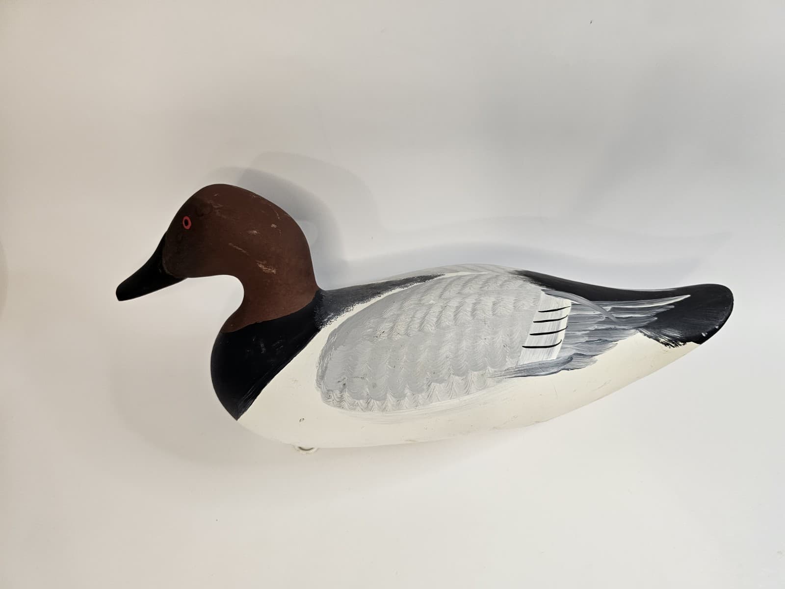 Captain Harry Jobes Canvasback Duck Decoy Signed 1996 6