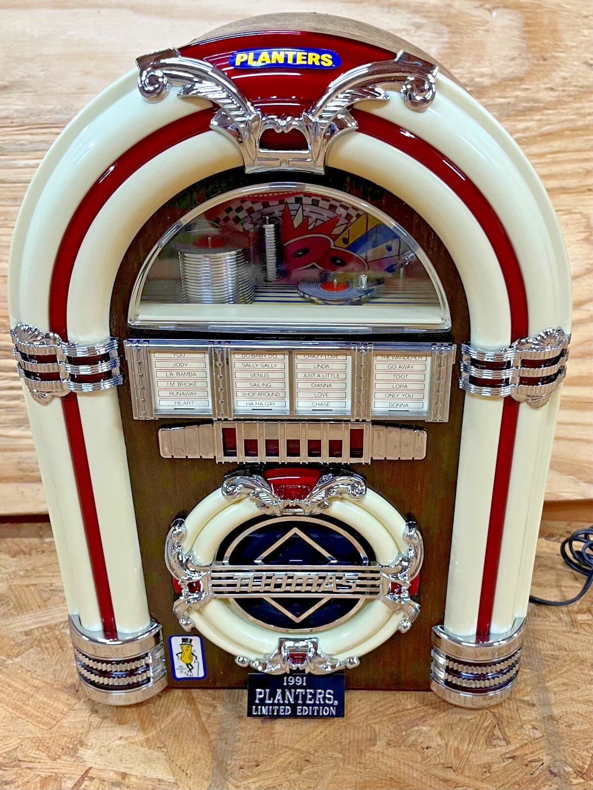 Planters Mr. Peanut Collector's Edition Radio "Thomas CR-11" Jukebox - NEW 3