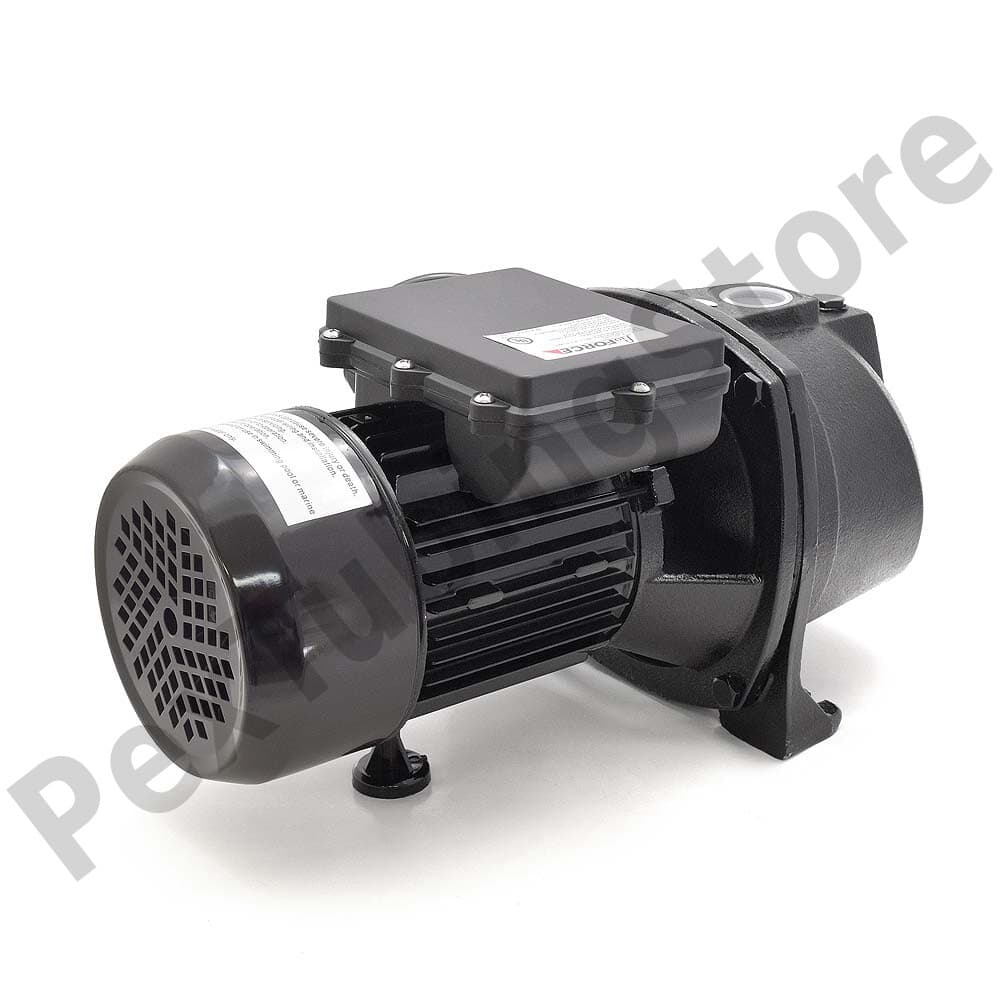 1/2, 3/4 or 1 HP Shallow Well or Deep Well Jet Pump w/ Pressure Switch, 115/230V 4