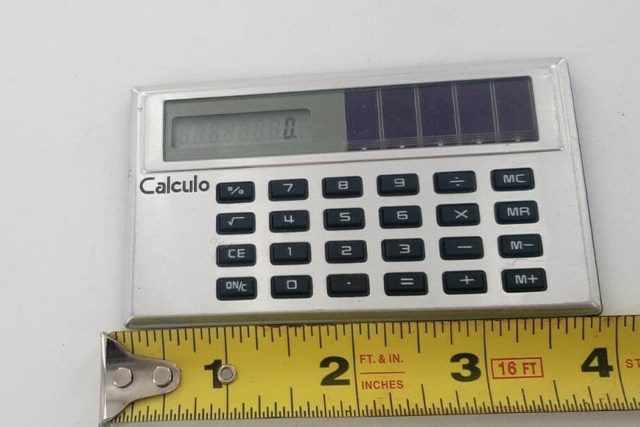 Calculo Solar Cell Calculator (T-1) 3