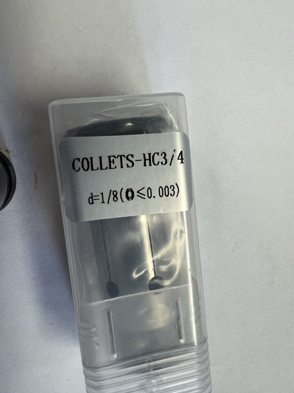 6pcs 3/4” Hydraulic Chuck Reduction Sleeves 1/8” to 5/8” 5