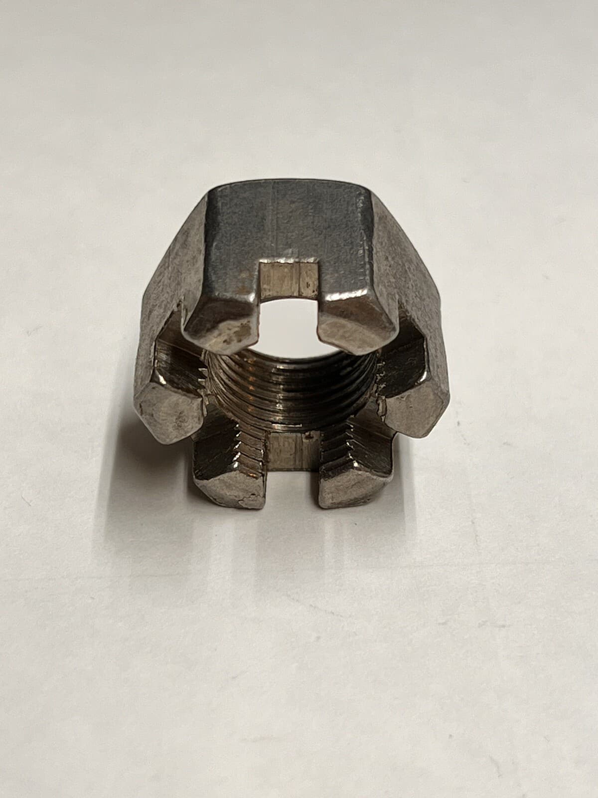 (4) 5/8-18 Slotted Hex Castle Nut Cotter Pin Lock .625-18 Fine UNF 11/16" High 6