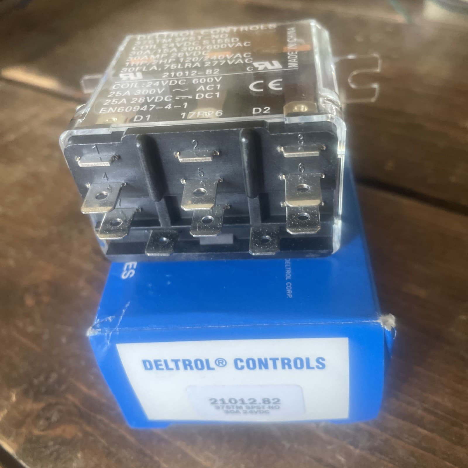  375TM 3PST-NO 24VDC 30A Relay  2