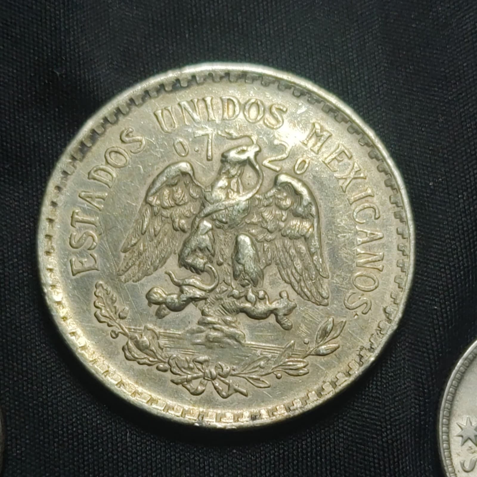 Lot of 7 world silver coins. Nice Variety  4