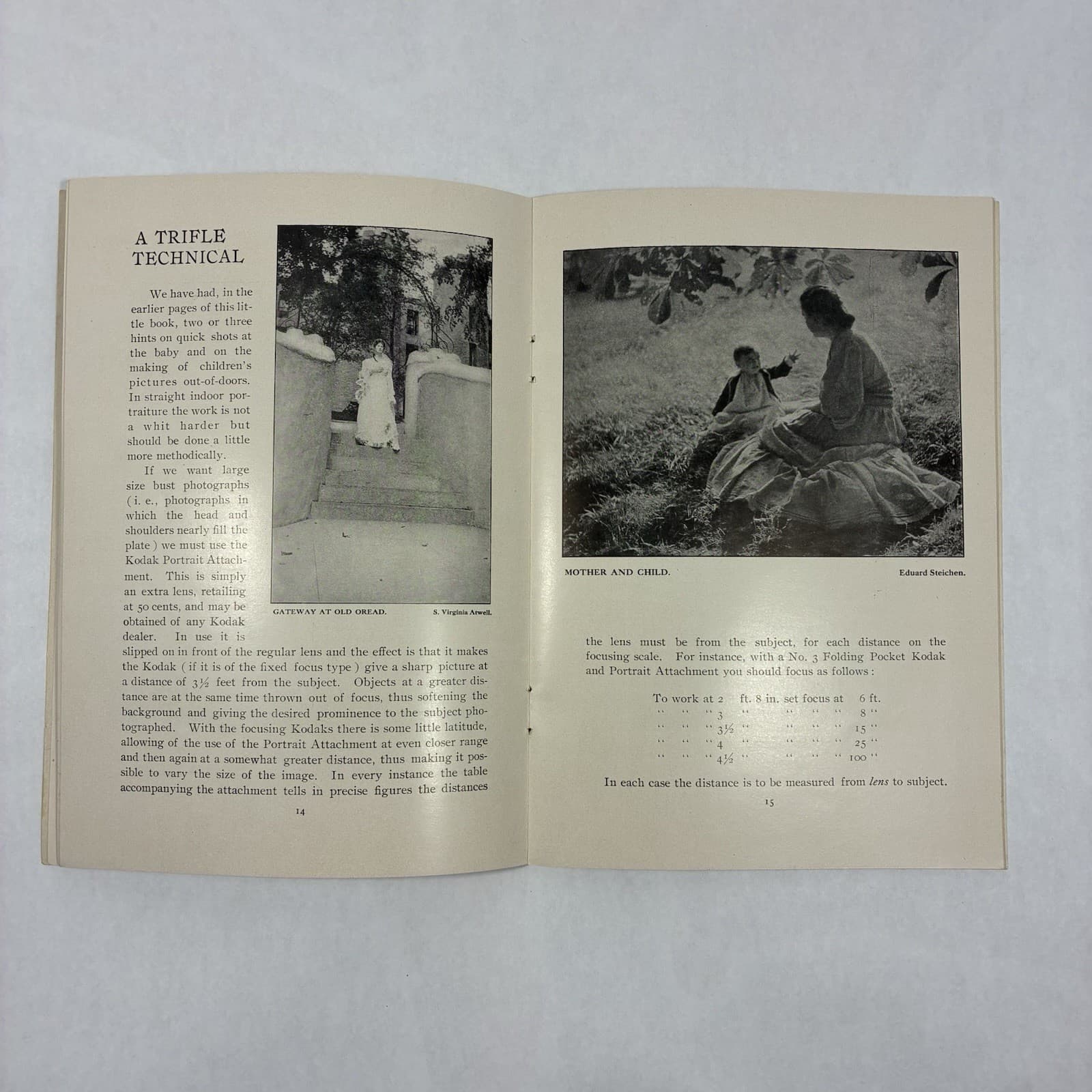 Vtg Kodak Home Portraiture Technique Booklet Advertising Photos 32 Pgs  4