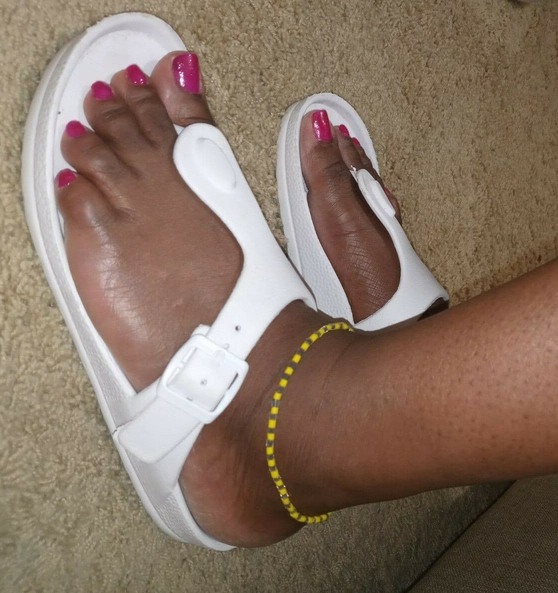 Linike made in Ghana hand made bead Anklet for your gorgeous feet 2