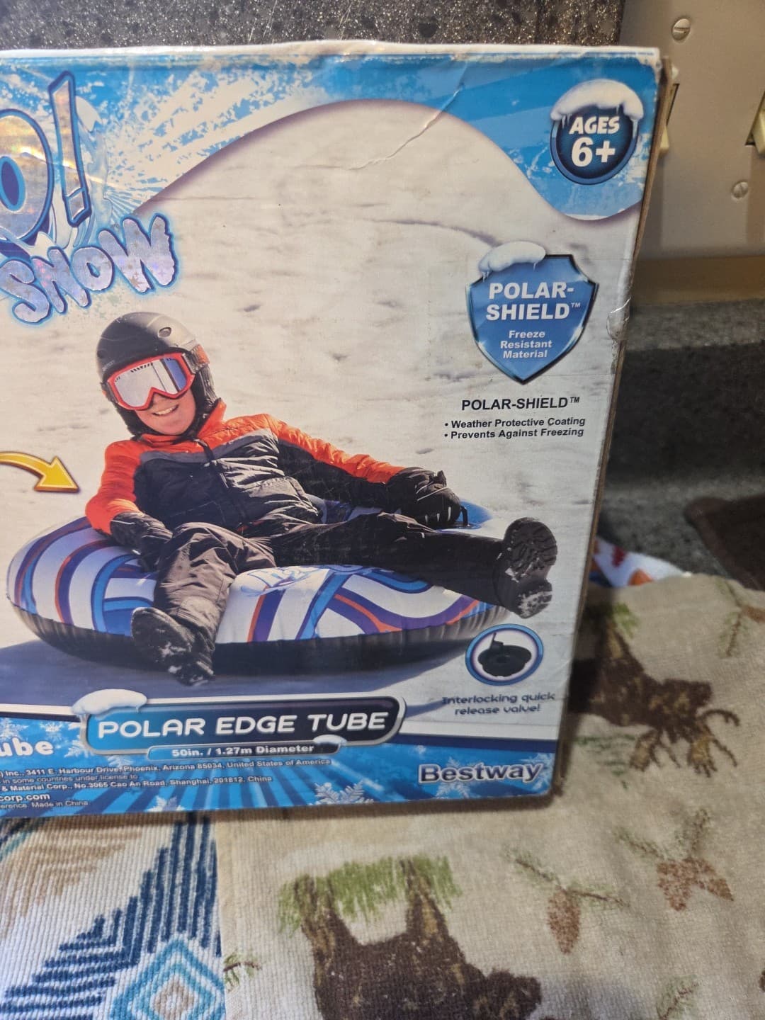 H2O Go!!!! Snow. 1 Tube- Polar Edge Tube.  Bestway. Brand New 2