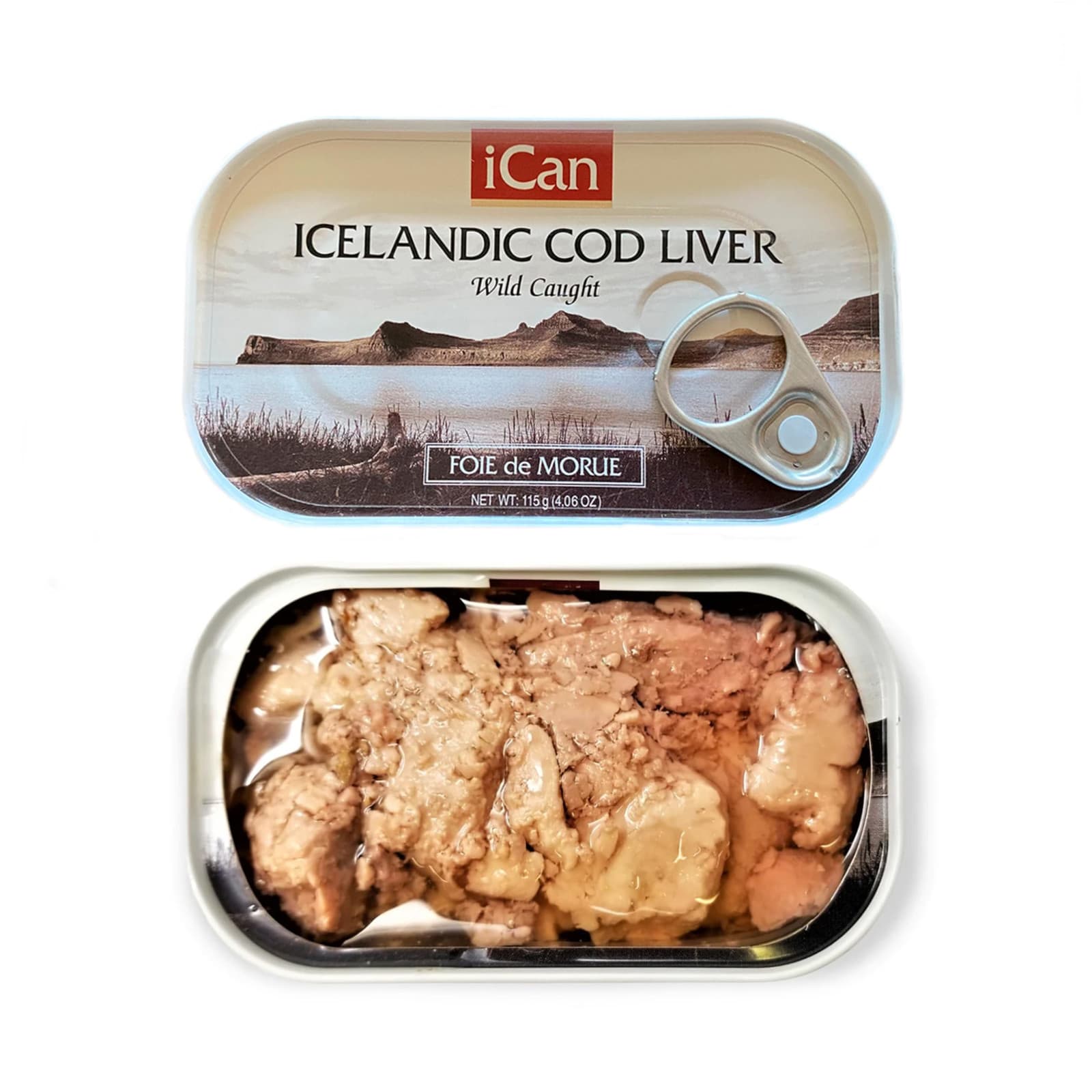 Wild Cod Liver Canned From Iceland 4.27oz pack of 3 2