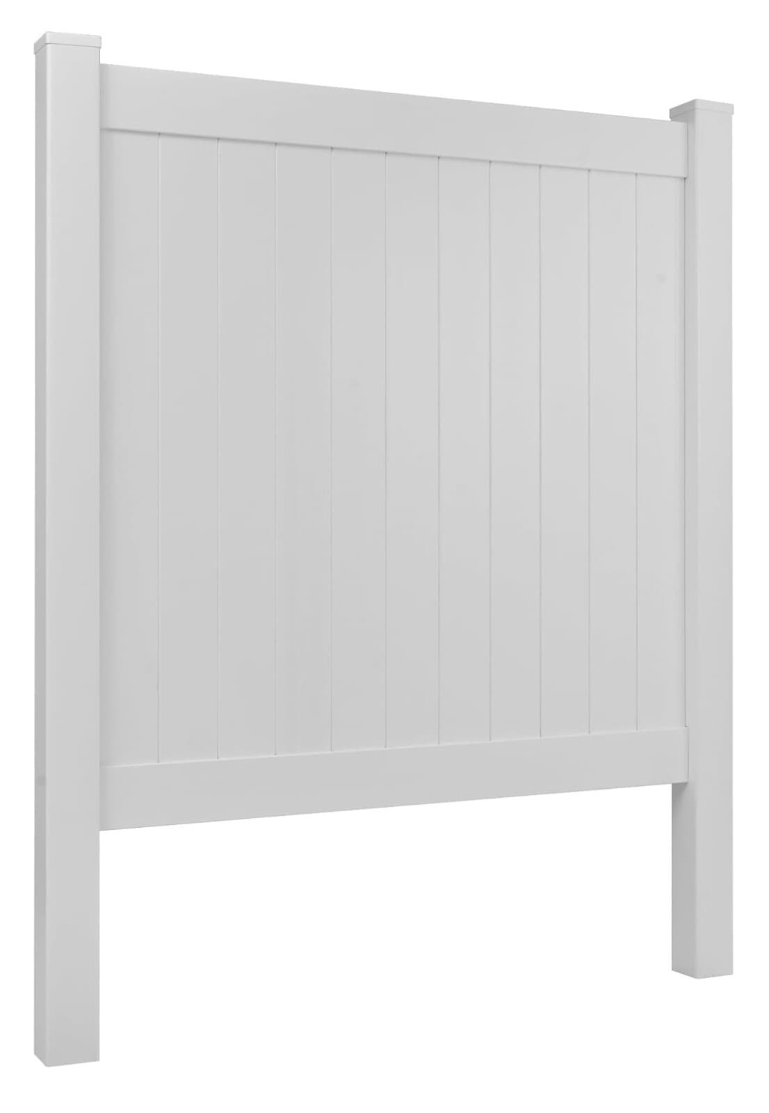 6ft Tall Vinyl Privacy Fence Panels 4