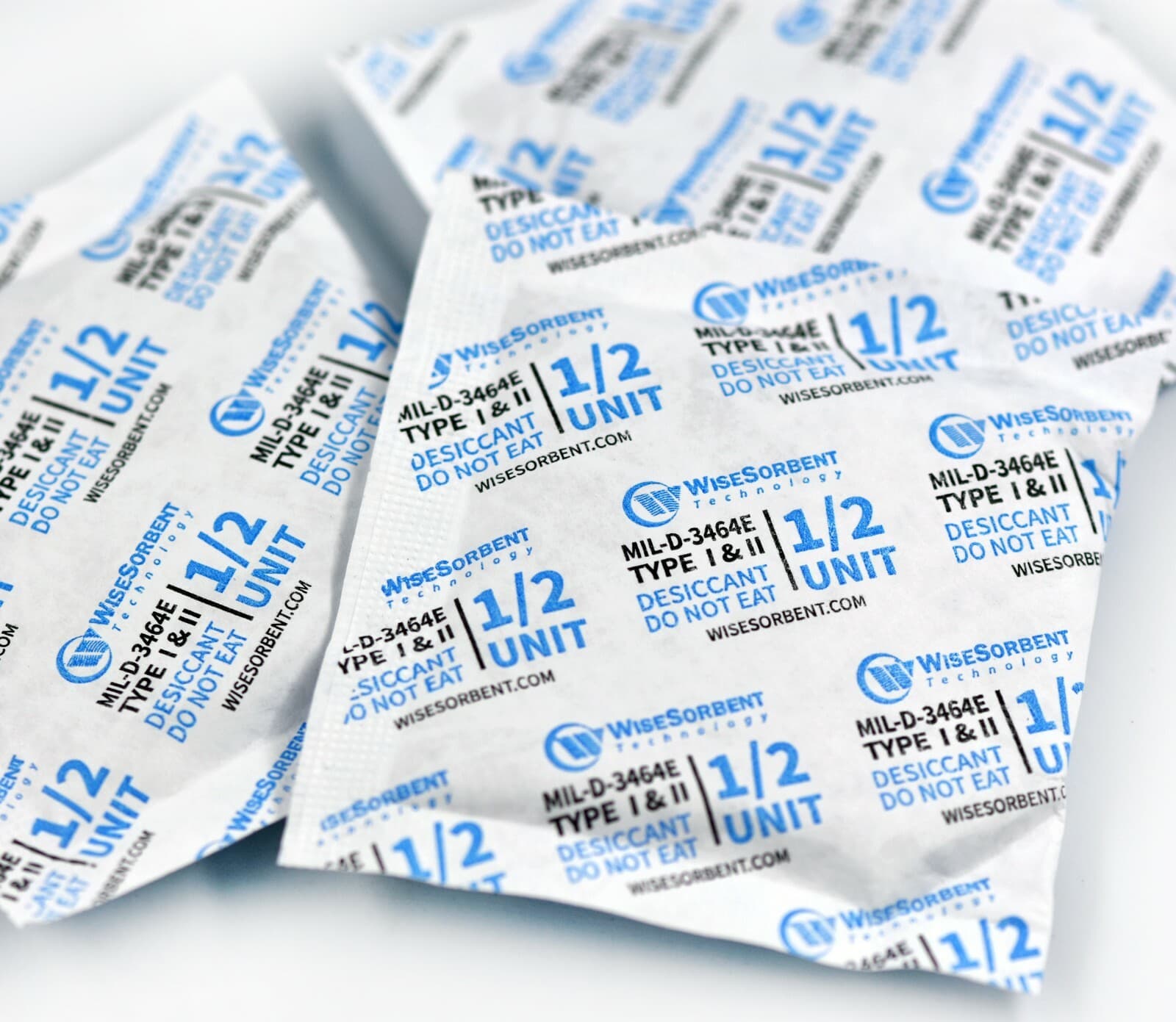 Dessicant Packets for Storage Food, 100 Pack 17 Gram Bucket Moisture Control 6