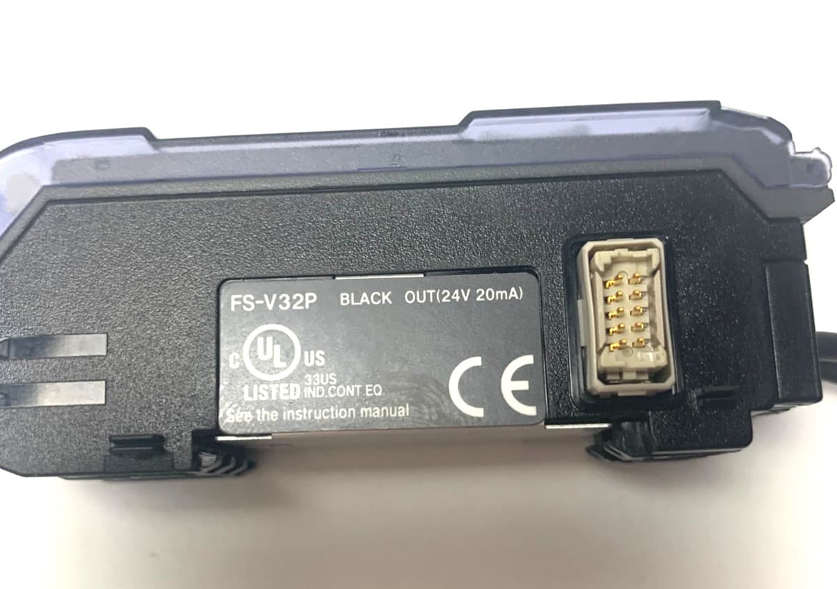 [Lot of 2] Keyence FS-V32P Photoelectric Fiber Optic Amplifiers 3