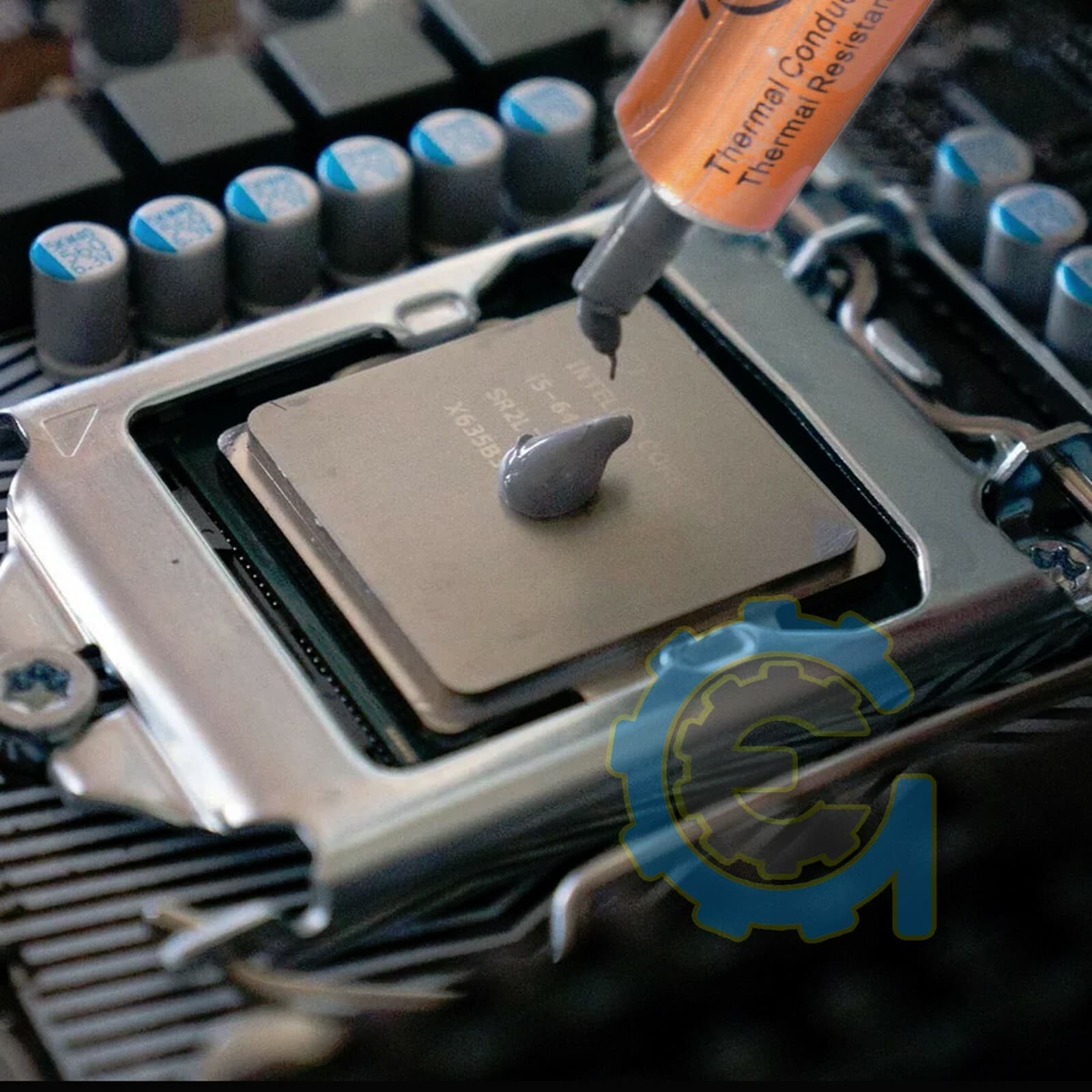 3X High Performance Silver Thermal Grease CPU Heatsink Compound Paste Syringe 4