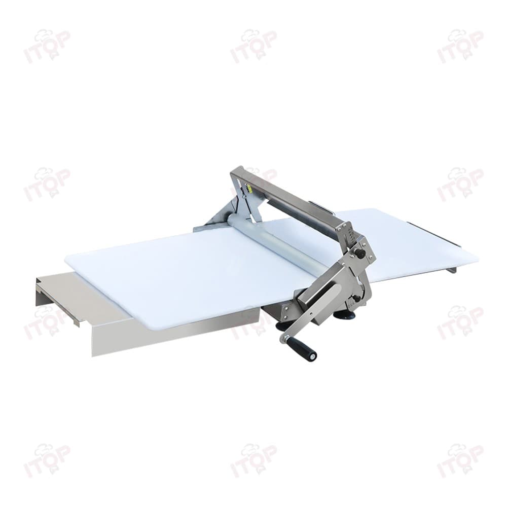 Manual Dough Sheeter Pastry Laminating Machine Croissant Tart Pastry Bakery Tool 4