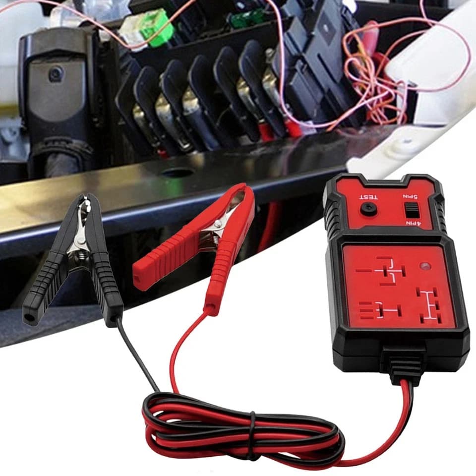 Relay Tester Automotive Kit Diagnostic Scan Tool Electrical Systems Serviceable 3