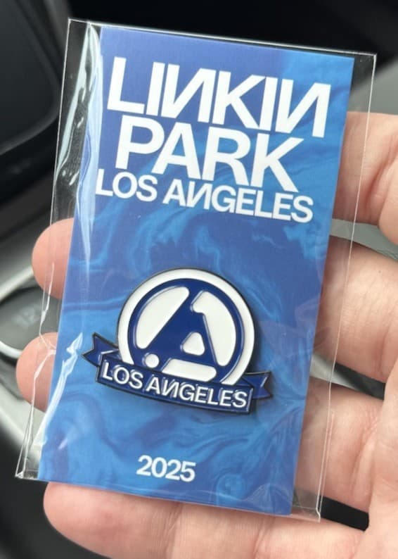 Linkin Park From Zero Tour LA Pin Pop Up LPLA Exclusive Los Angeles 2025