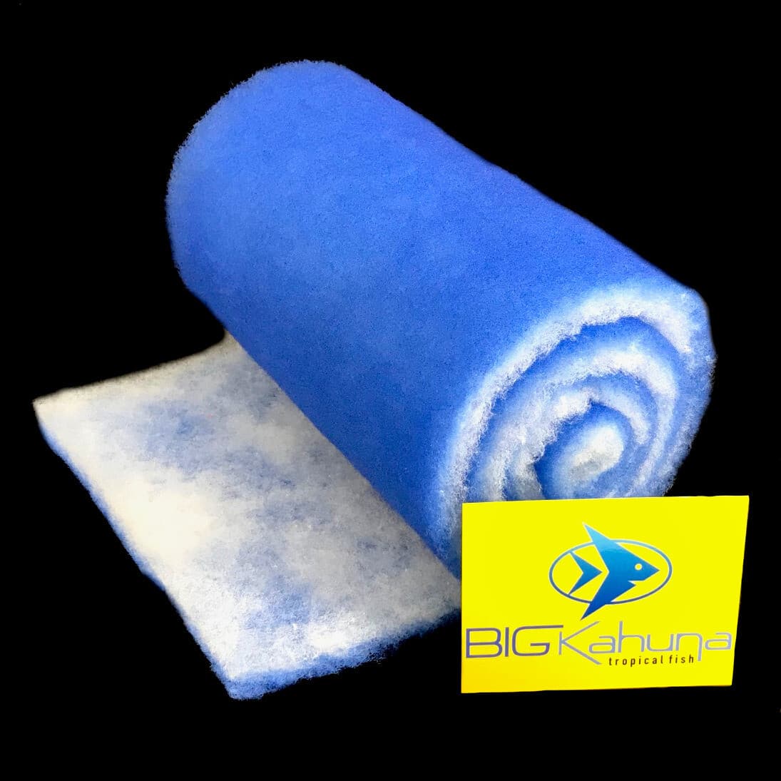 5-FT ROLL BLUE BONDED AQUARIUM FILTER MEDIA PAD 12" X 5’ FILTER FIBER FLOSS.