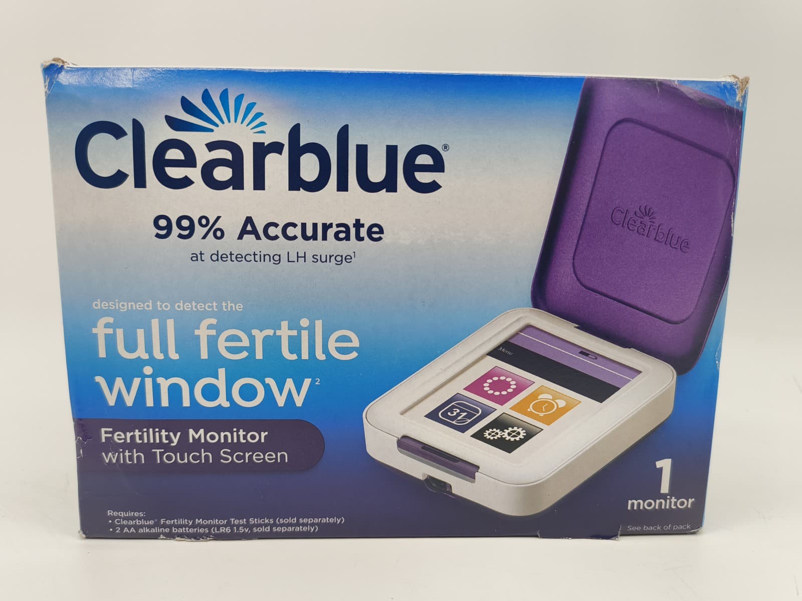 Clearblue Fertility Monitor Fertile Window Touch Screen 3