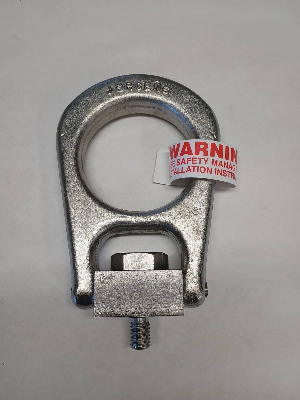 Hoist Ring 2,500 lb Jergens 23910-SS USA