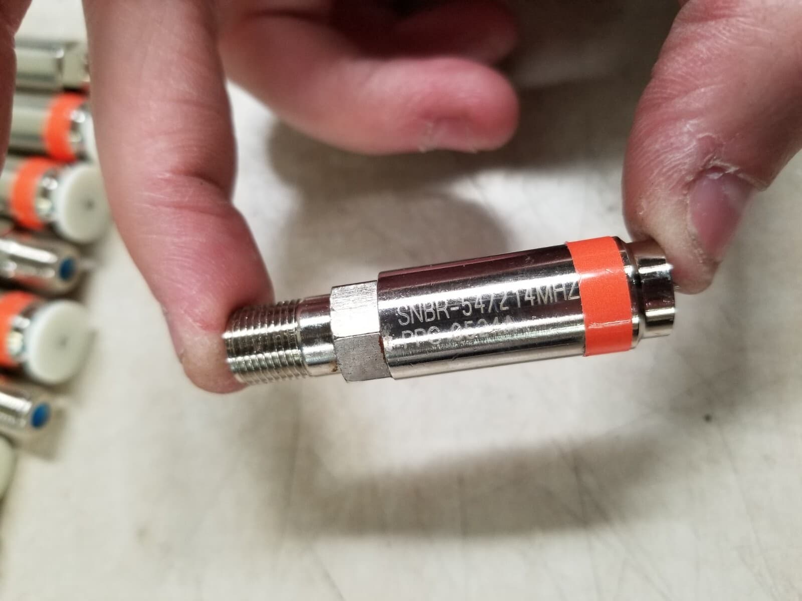 Lot of 10 - PPC Belden SNBR Wide Band Reject Filter SNBR-54/214MHZ 2