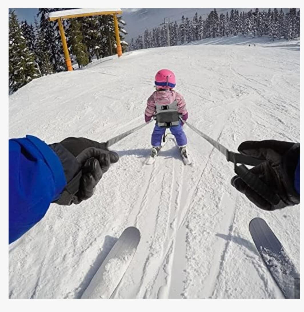 Turmaster Kids Ski &Snowboard Harness Trainer Backpack Gray Multi Use 5