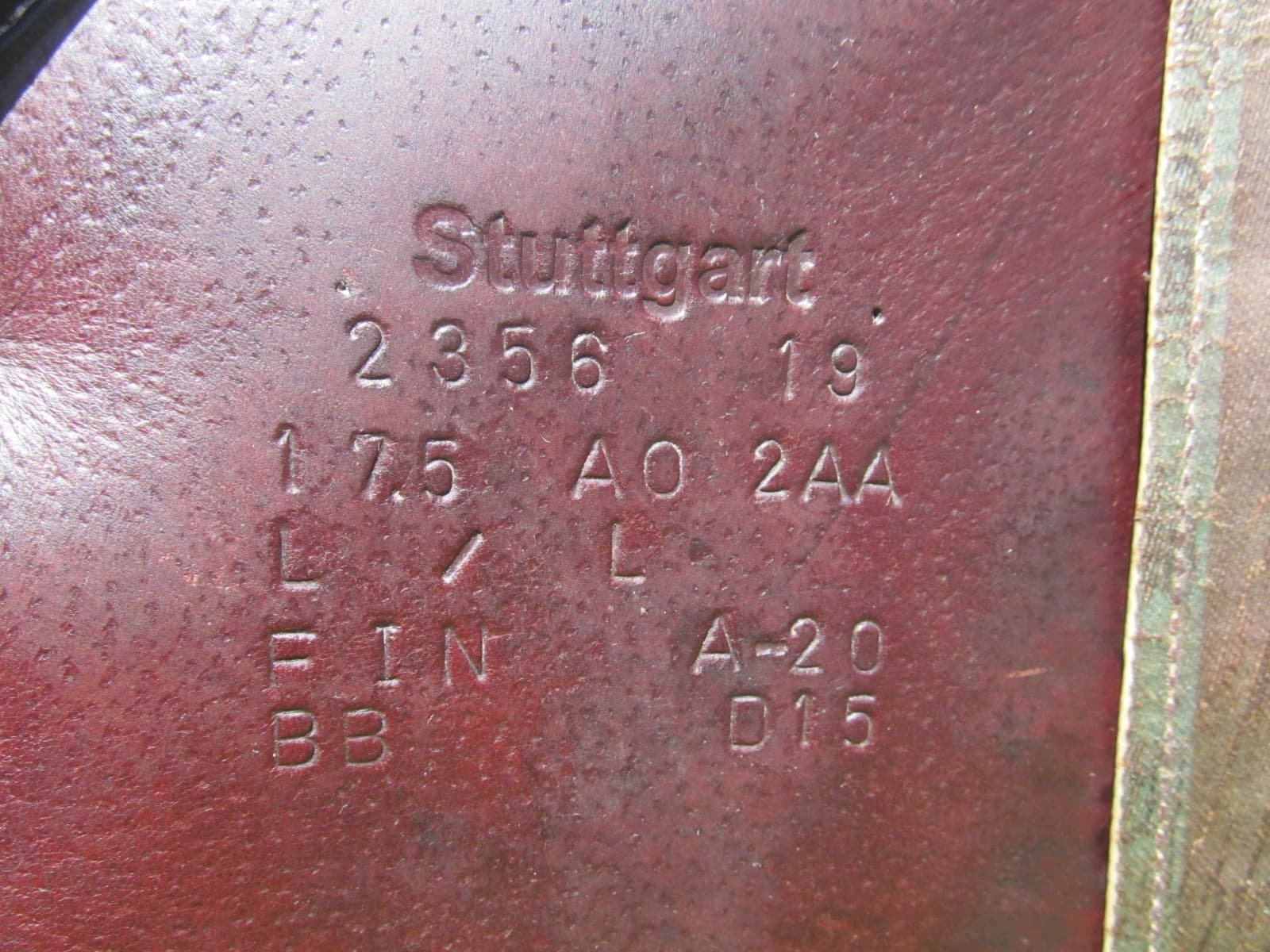 17.5" VOLTAIRE STUTTGART BUFFALO close contact jumping saddle-WIDE-2019 MODEL 4