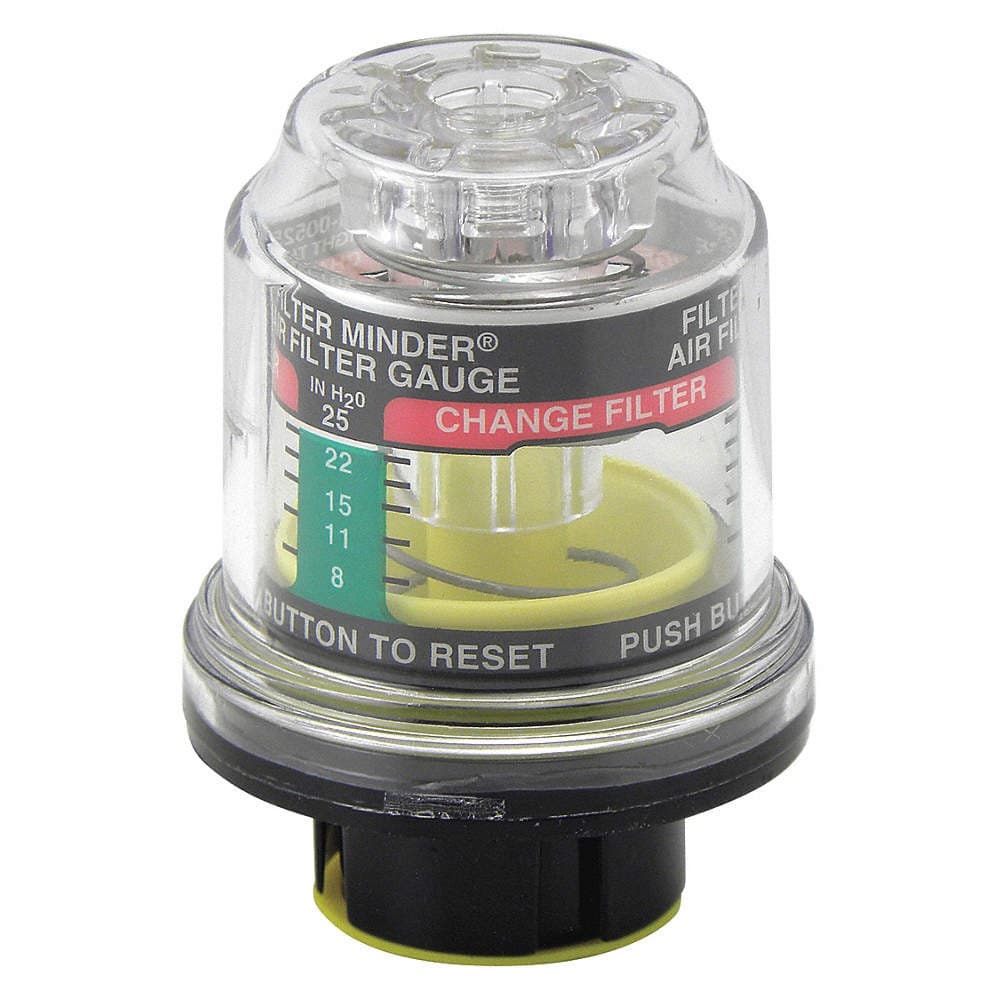 BALDWIN FILTERS AFG38D Air Filter Restriction Gauge 4ZEJ1