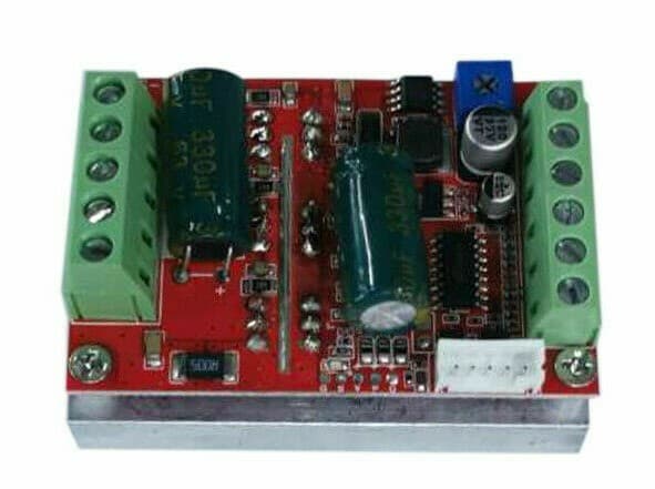 DC 6-60V 400W BLDC 3 Phase DC Brushless Motor Controller PWM Hall Motor Control 2