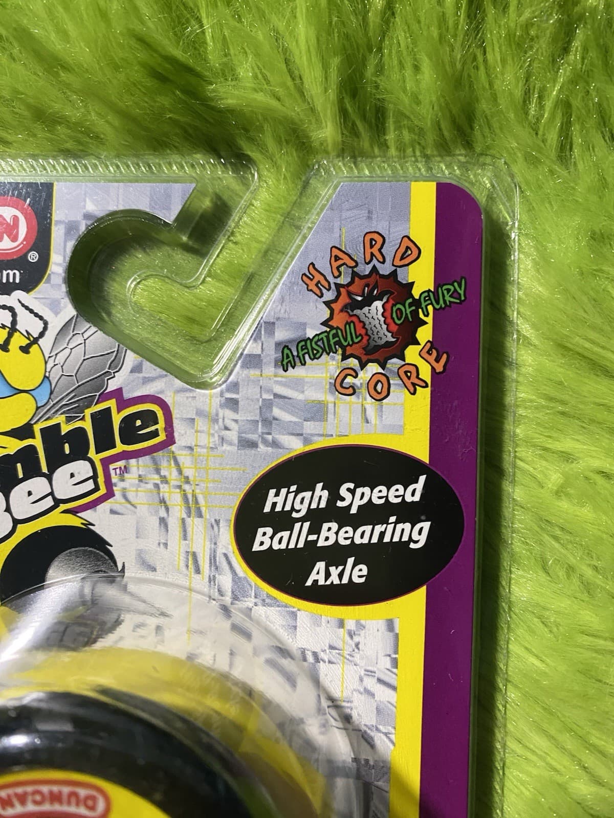 2002 RARE COLLECTABLE DUNCAN BUMBLE BEE YOYO HIGH SPEED BALL BEARING AXLE USA 3