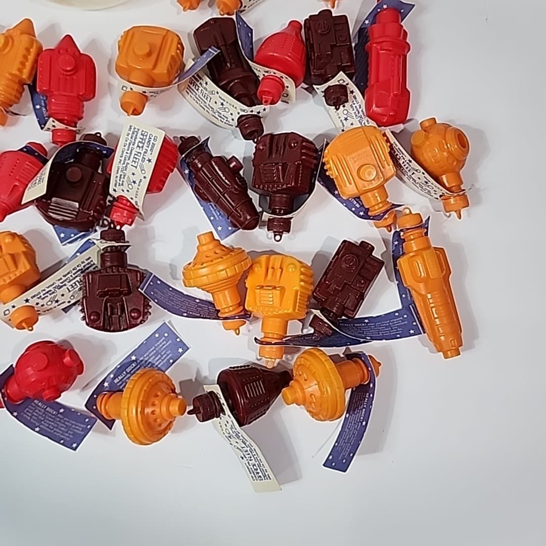Vtg Space Fleet 2000 46x Interlocking Ships Stations w Store Display Ca De Candy 4