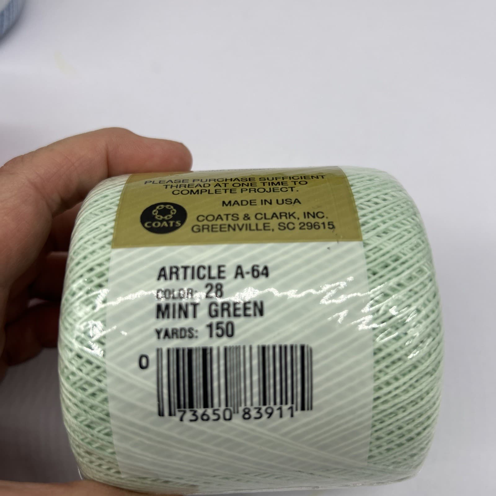 6- J&P Coats Knit-Cro-Sheen 100% Mercerized Cotton Green Pink Blue Lilac Pastel 6