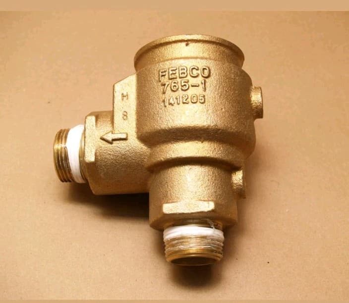 Nuevo OEM FEBCO 765 1" Cuerpo de Cobre Asembleo para Presion VACUUM BREAKER 2